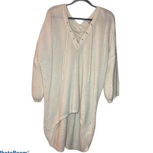 Altar’d State Lace-Up Sweater